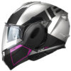 Casco Kappa KV55 York Bluetooth Sena - Modular 180º Grey Purple - Imagen 2